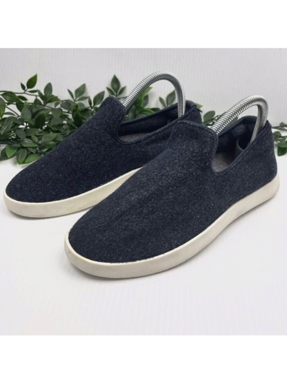 Allbirds Wool Loungers slip-on true black cram sole sneakers 7